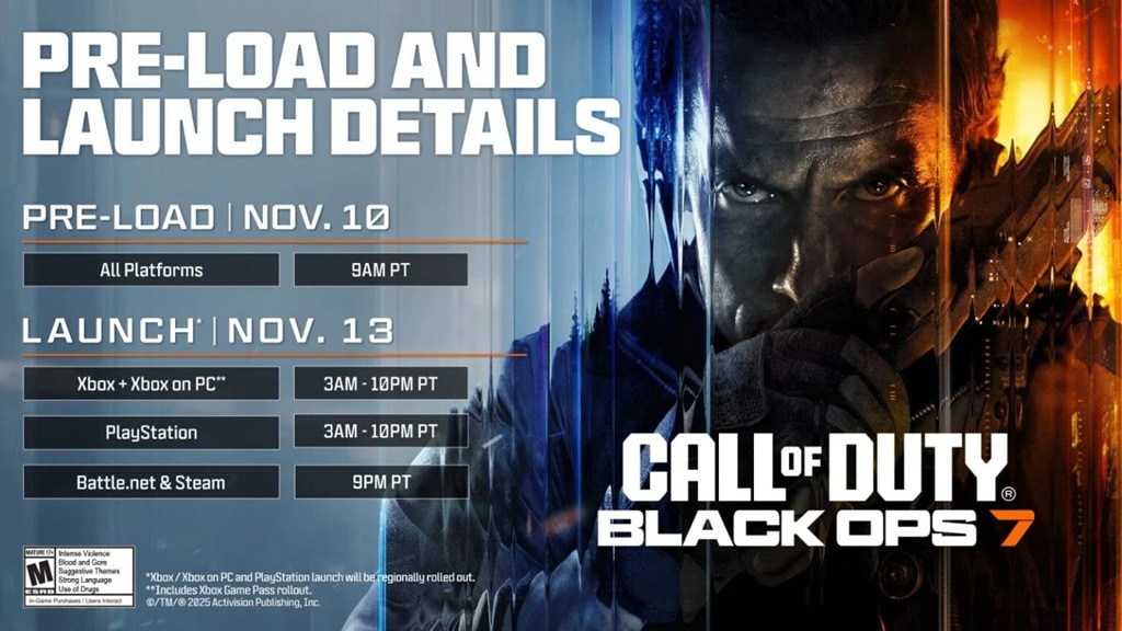 Cuenta atrás para el lanzamiento de Black Ops 7