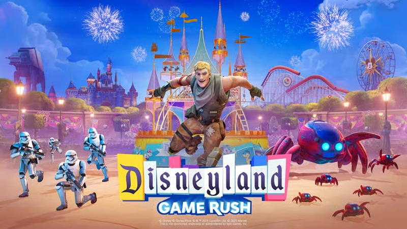 Fortnite x Disneyland traen atracciones de Star Wars, Spider-Man y la Mansión Embrujada.
