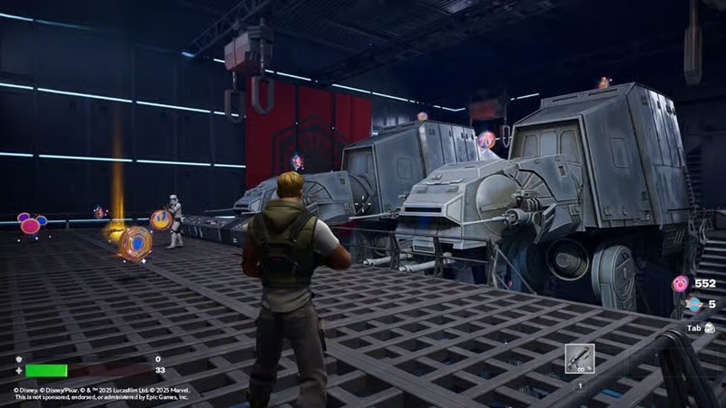 Fortnite x Disneyland traen atracciones de Star Wars, Spider-Man y la Mansión Embrujada.