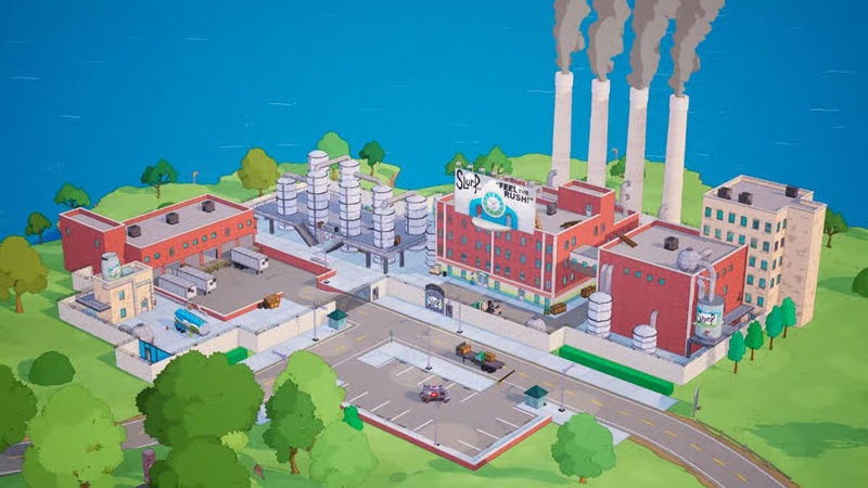 Mejores lugares de aterrizaje en la temporada de Los Simpson de Fortnite