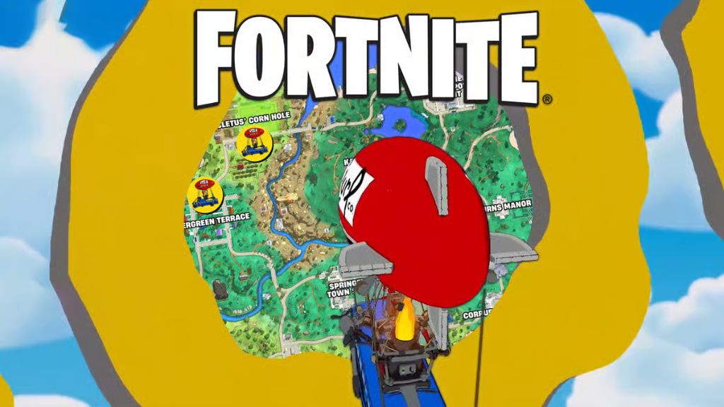 Mejores lugares de aterrizaje en la temporada de Los Simpson de Fortnite