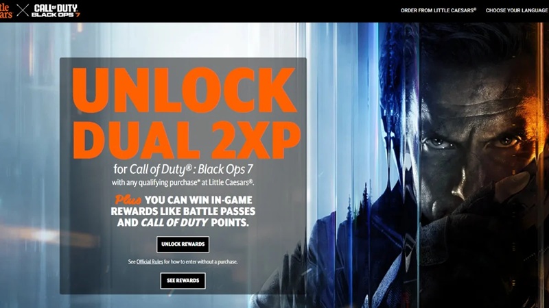 Cómo conseguir skins de Black Ops 7 de Little Caesars