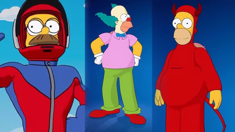 Colaboración entre Fortnite y Los Simpson: fecha de lanzamiento, evento, mapa, cosméticos y más